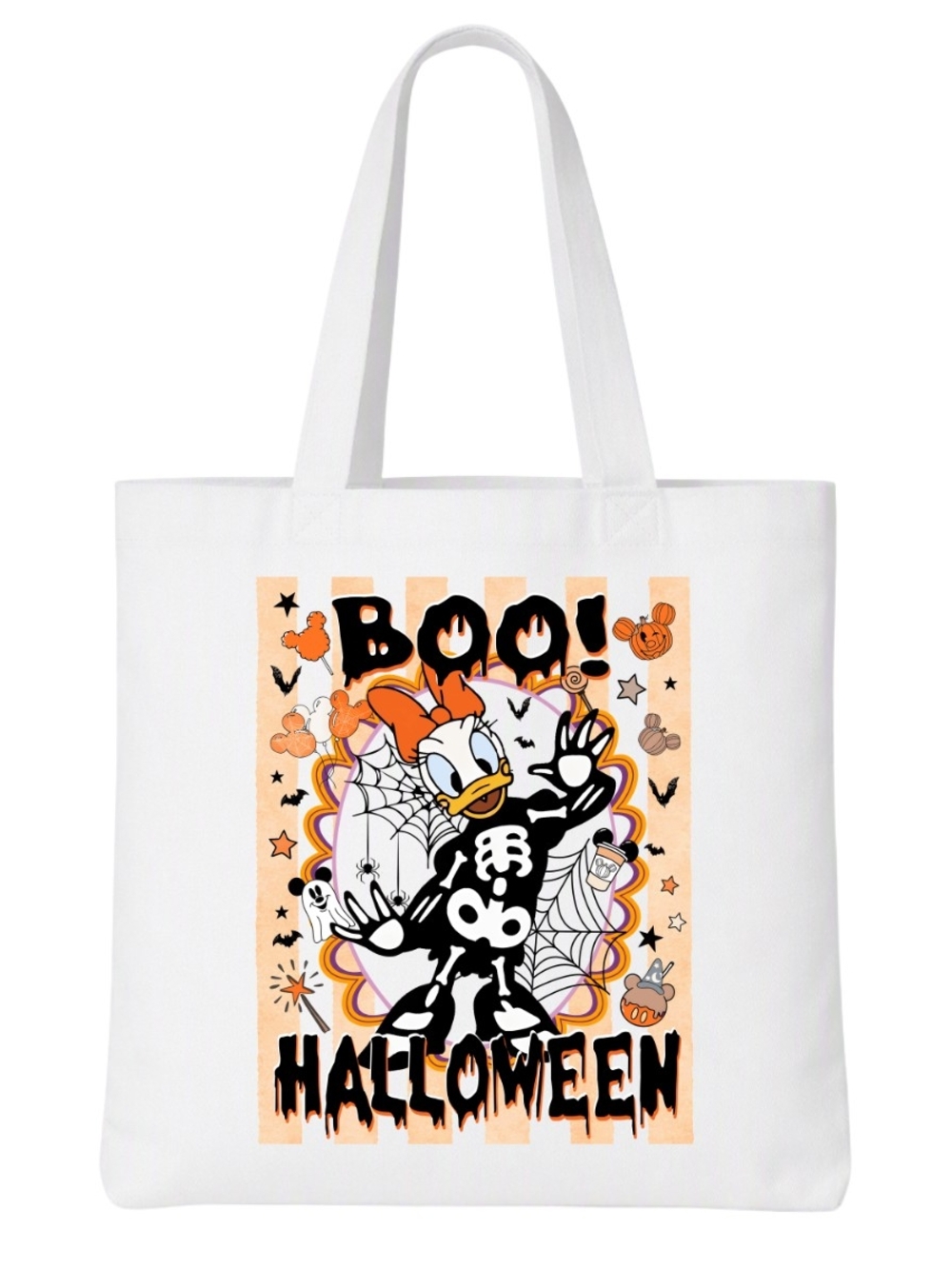 Disney Daisy Duck Halloween Tote Bag